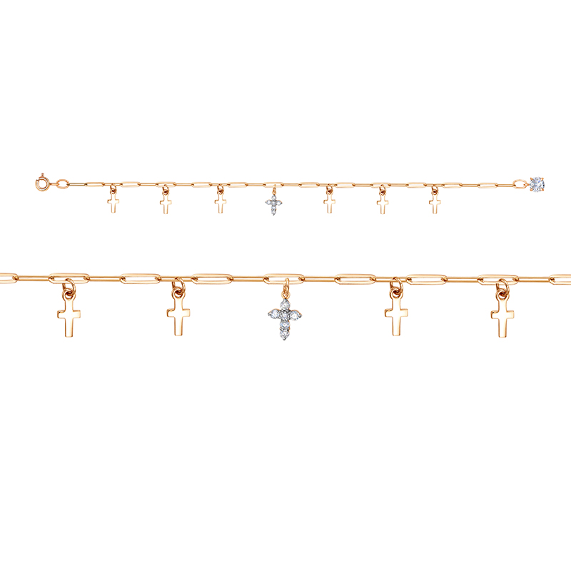 Браслет арт.7704150/17,5 17,5р. 2,4г