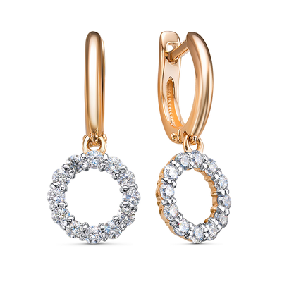 Серьги арт.1202934 2,46г