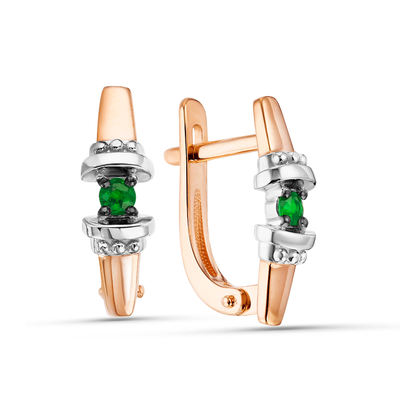 Серьги арт.02-02863-01-003-01-02 2,84г