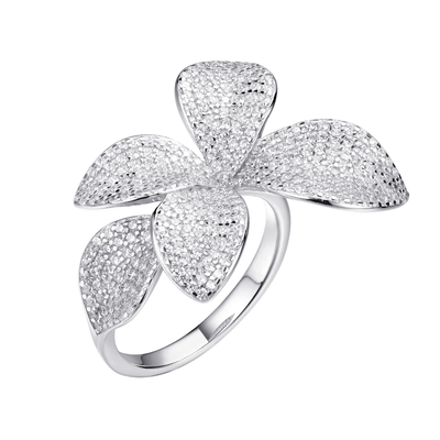 Кольцо арт.CZ-R01803-X-W-X-X-W 17р. 4,96г