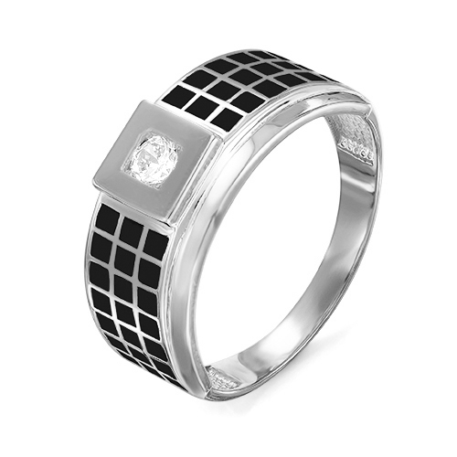 Кольцо 925 с040230 арт.с040230 1 Фианит Кр 4,25 0,1;