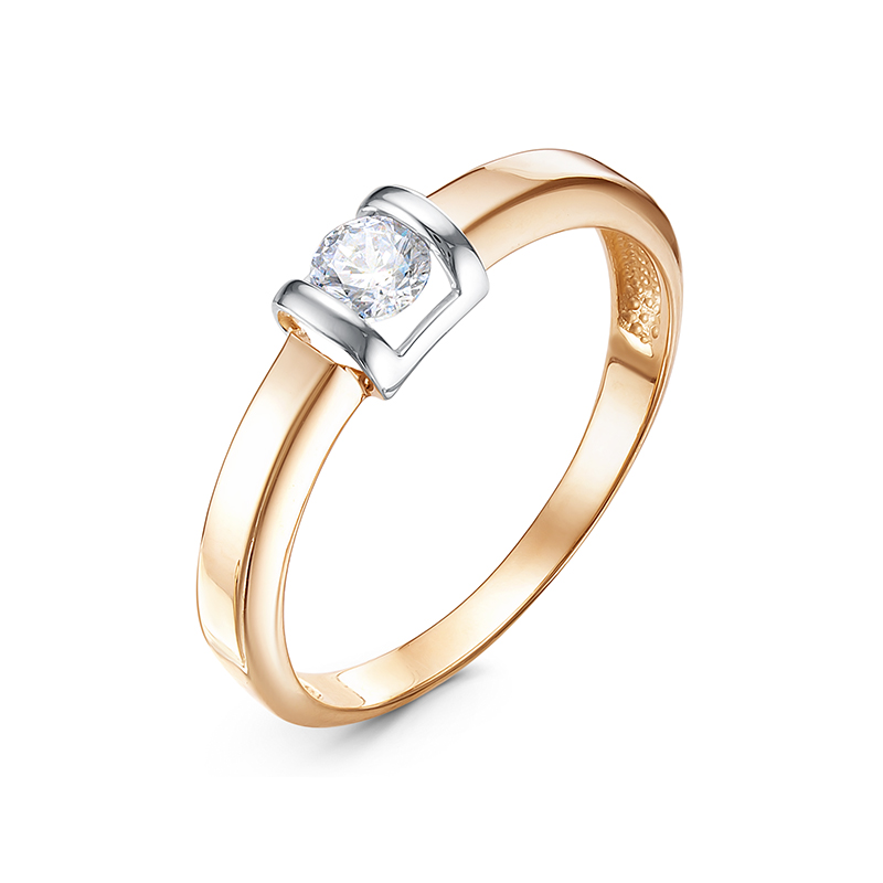 Кольцо 585 1103178 арт.1103178 1 Фианит Кр 4,00 0,084; 16,0 р.