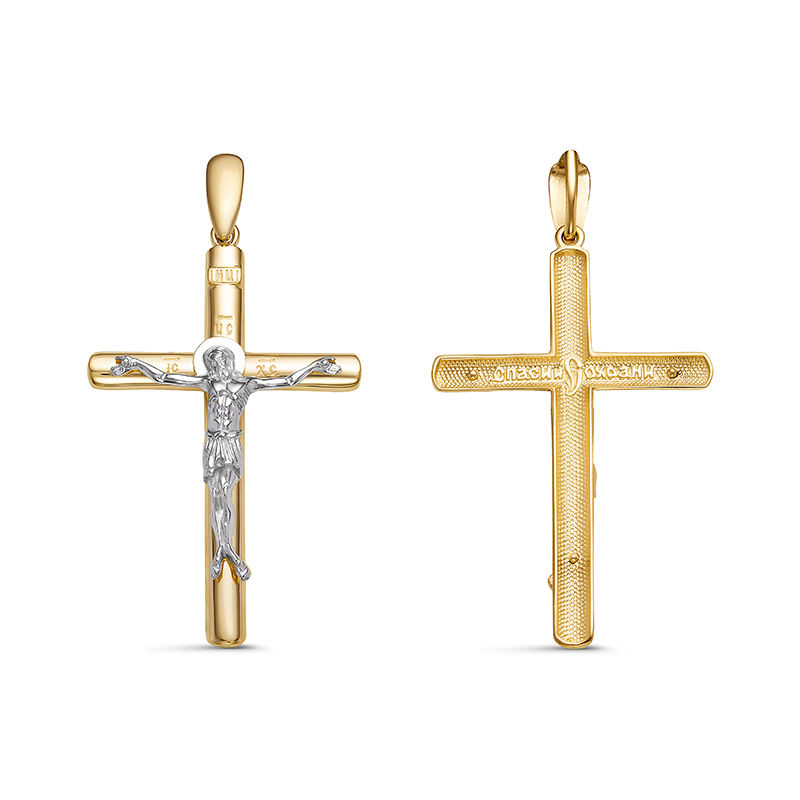 Крест арт.л080657 2,55г