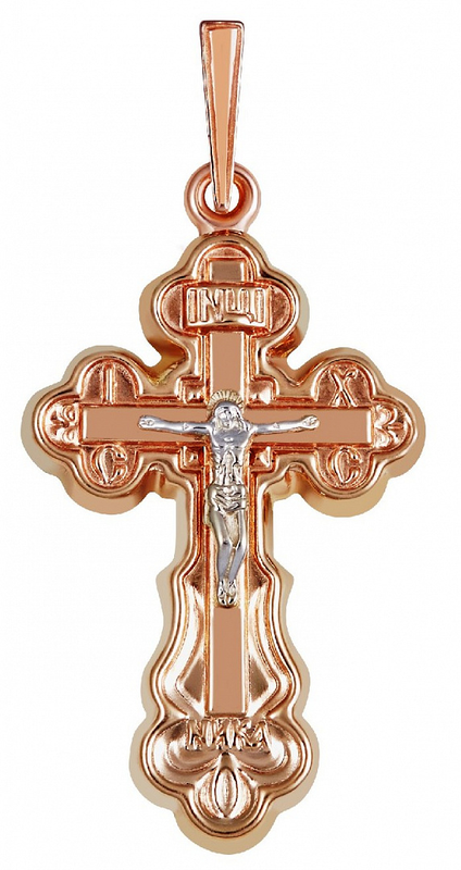 Крест арт.74380 2,69г