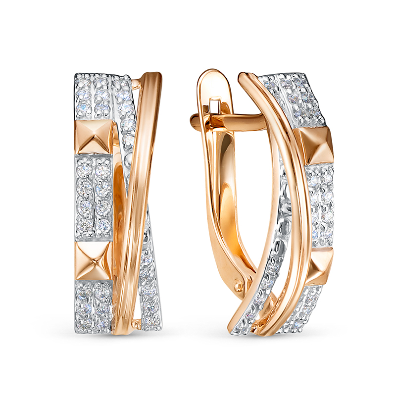 Серьги арт.1205357 2,95г