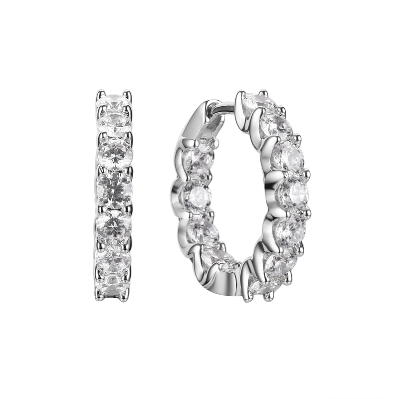 Серьги арт.CZ-E03888-X-W-X-X-W 6,7г