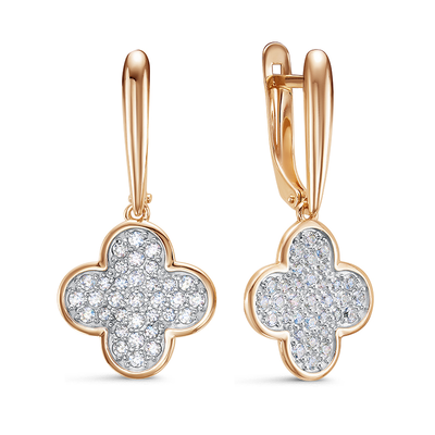 Серьги арт.1203847 4,48г