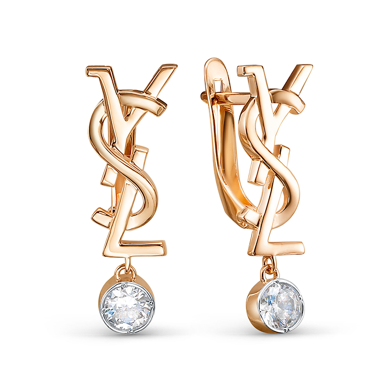 Серьги арт.1205336 3,32г