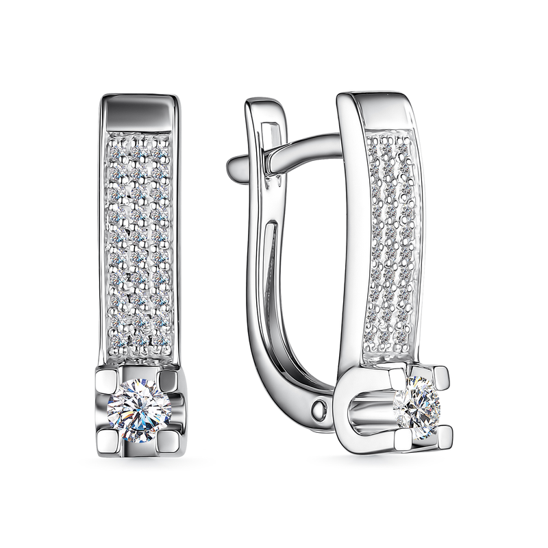 серьги  арт.25435-200 3,44г