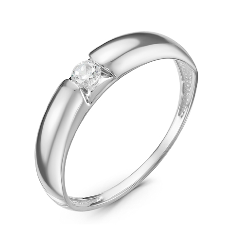 Кольцо 585 б117036 арт.б117036 1 Фианит Кр 3,00 0,038; 17,5 р.