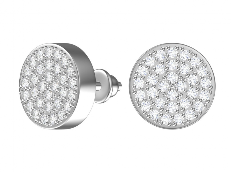 Пусеты арт.6101484-00775 2,48г