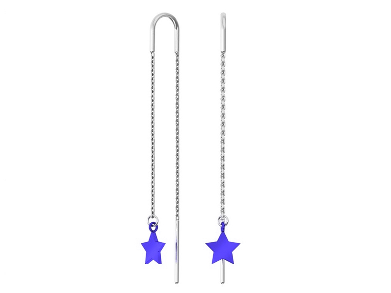 Серьги арт.0221277-45555 0,99г