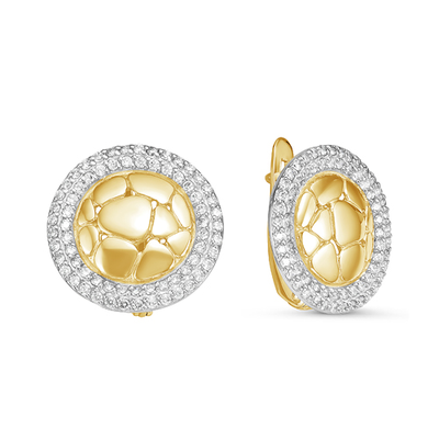 Серьги арт.с126055пзл 3,1г