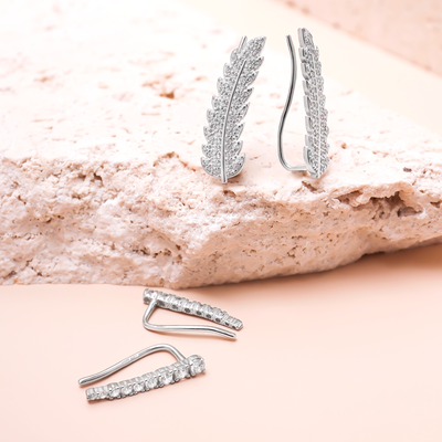 Серьги-каффы арт.0201646-00775 1,16г