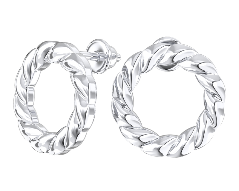 Пусеты арт.6001830-00245 2,21г