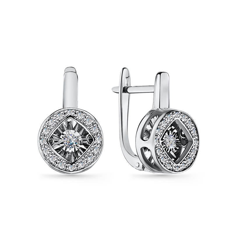 Серьги арт.02-12-5924-31-00 3,23г