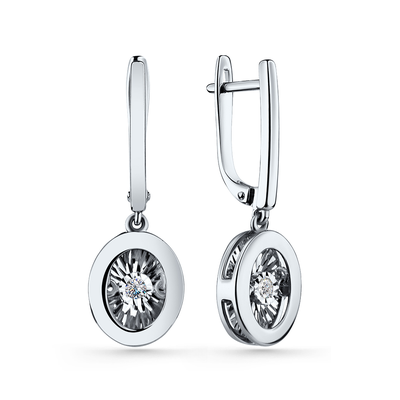 серьги арт.02-12-5744-11-00 4,24г