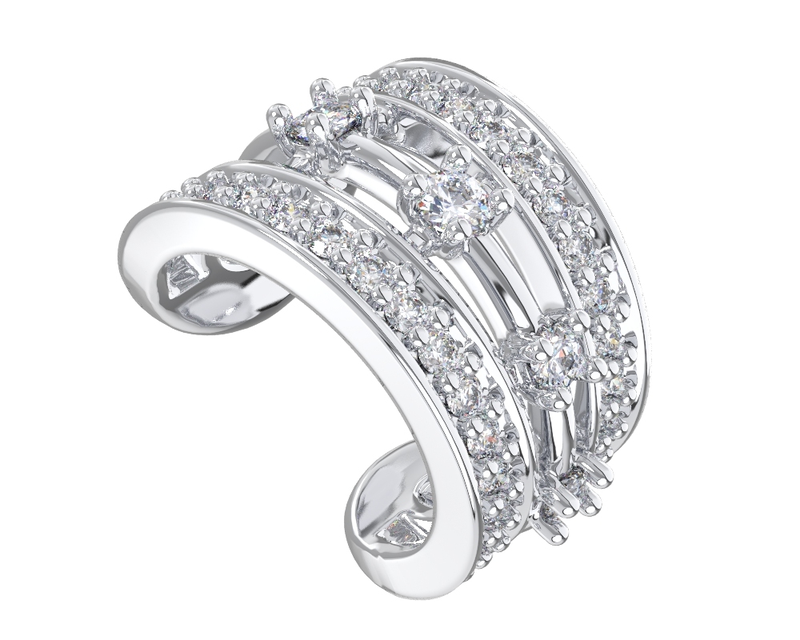 Серьга-каффа арт.0201740-00775