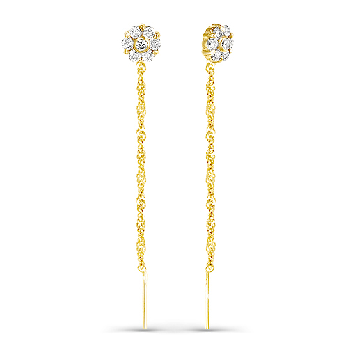 Серьги арт.л140069 0,98г