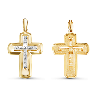 Крест арт.л080535 2,83г