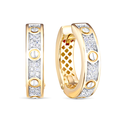 Серьги арт.л120387 4,33г