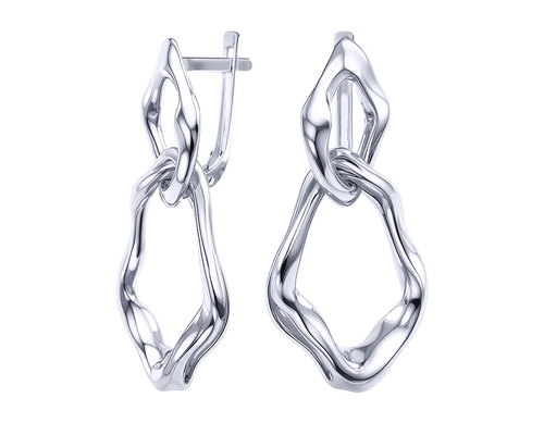 Серьги арт.0202220-00245 2,95г