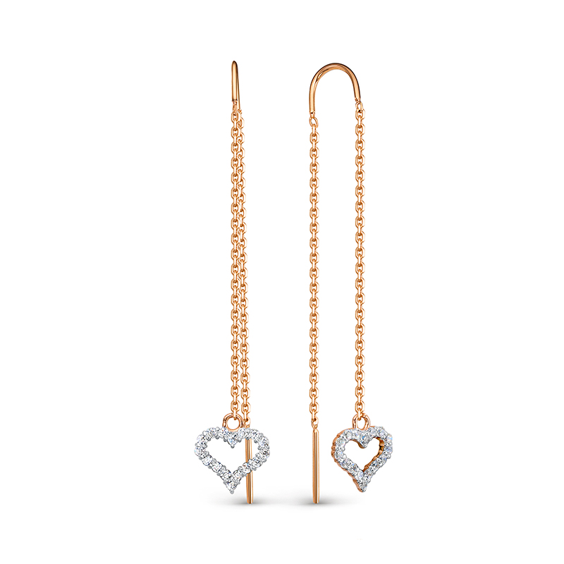 Серьги арт.1415163 1,69г