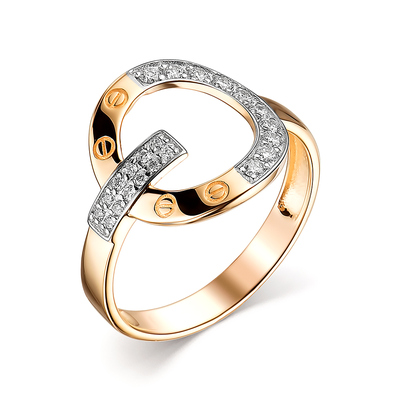 Кольцо арт.к4389 17р. 1,44г