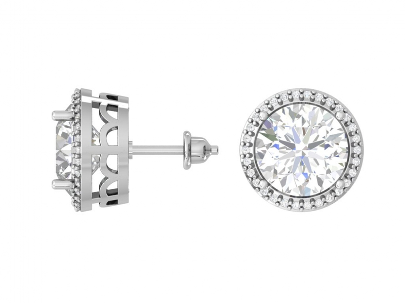 Пусеты арт.6101665-00775 5,87г