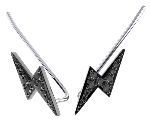 Серьги-каффы арт.0201715-00205 0,82г