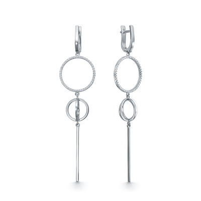 Серьги арт.4117-21001 10,22г