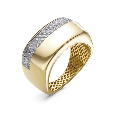 Кольцо арт.дф110495рл 19р. 3,71г