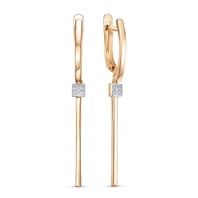 Серьги арт.1206204 2,35г