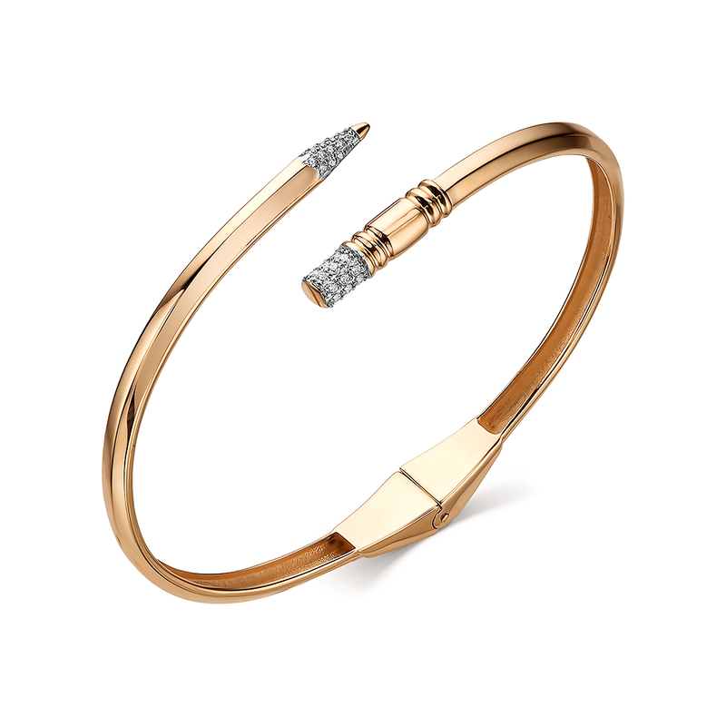 Браслет 585 бр4252 арт.бр4252 33 куб. цирконий вес 0,074 18,0 р.