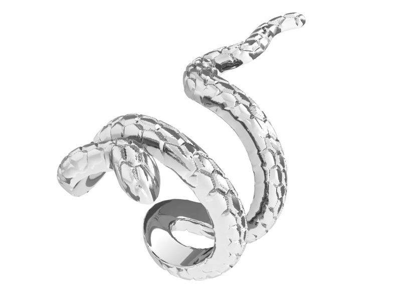Серьга-каффа арт.0201626-00245 1,49г