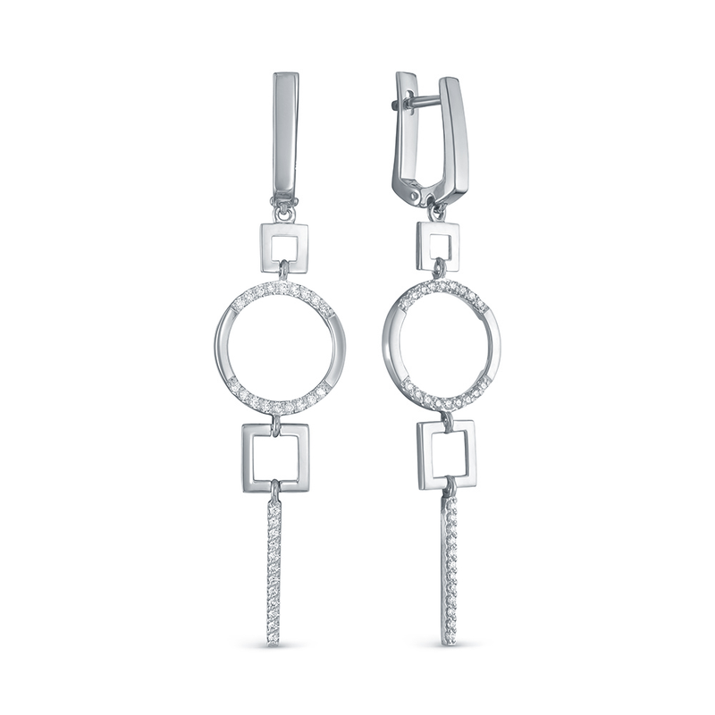 Серьги арт.694-2200 6,19г