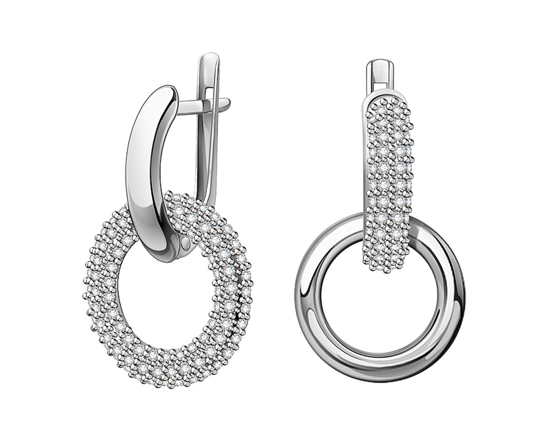 Серьги арт.0202222-00775 3,32г