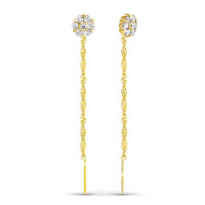 Серьги арт.л140069 0,99г