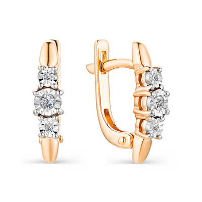 Серьги арт.23164-100 2,73г