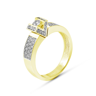 Кольцо арт.К-1315-03 17.0р. 4,19г