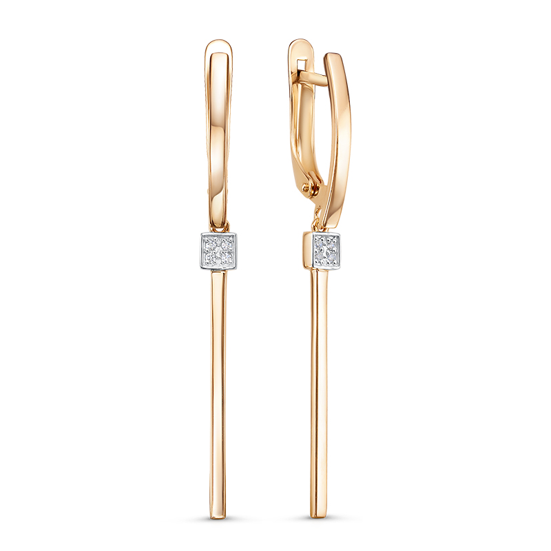 Серьги арт.1206204 2,35г