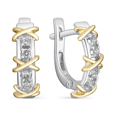 Серьги арт.С-173-02 4,23г