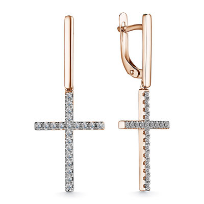 Серьги арт.25277-100 3,4г