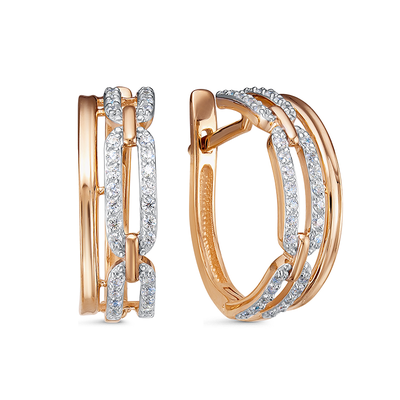 Серьги арт.1204114 3,62г