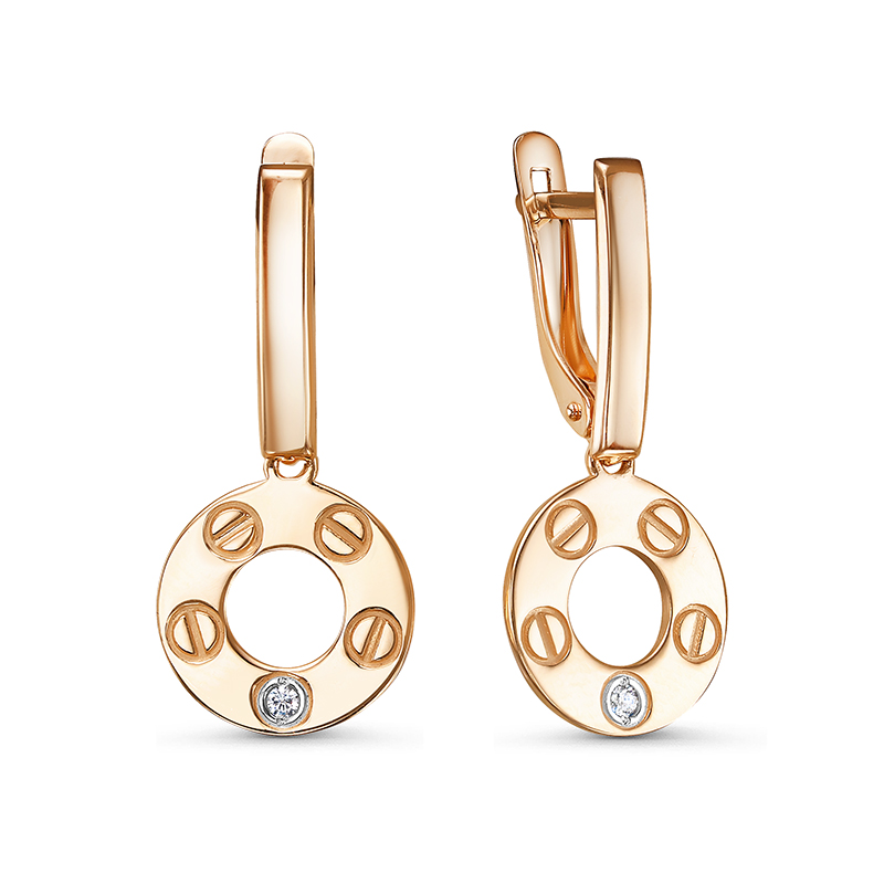 Серьги арт.1202604 2,84г