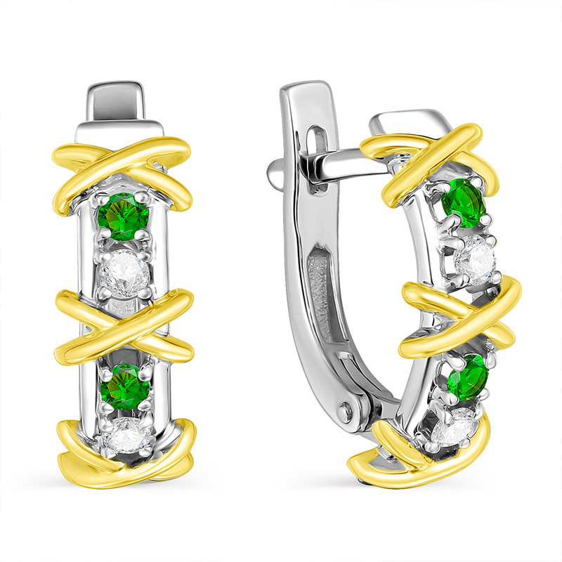 Серьги арт.С-173-012 4,44г