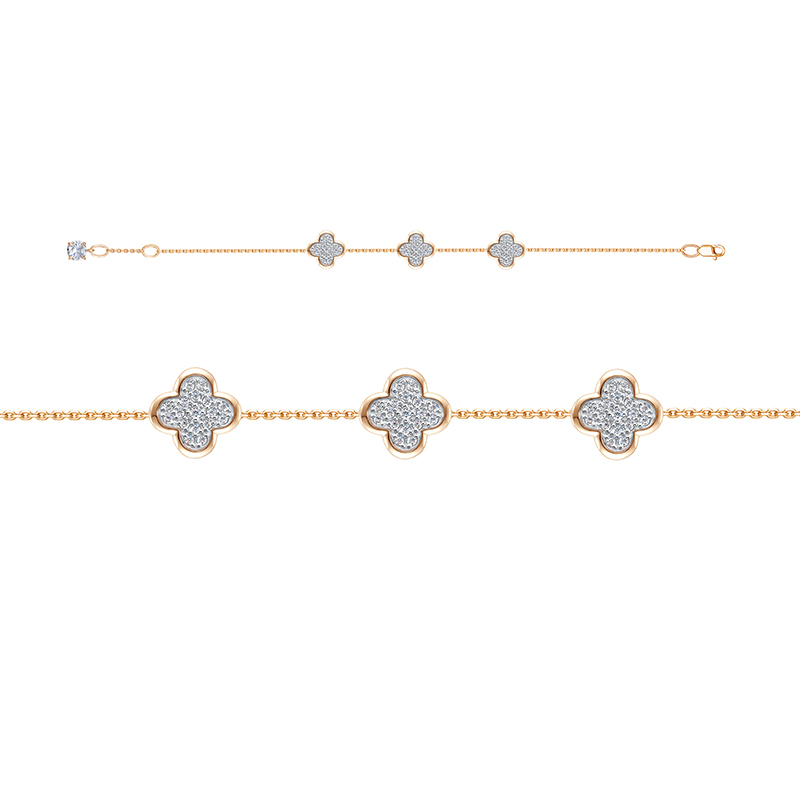 Браслет арт.7703977 17р. 2,93г