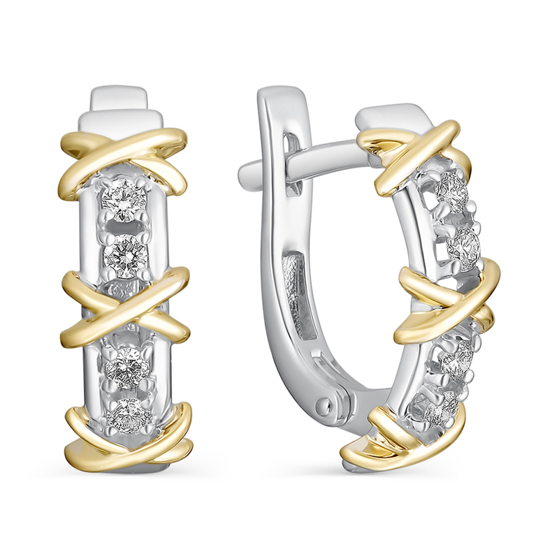 Серьги арт.С-173-02 4,38г