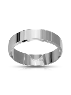 КО 14-00 БЗ Кольцо обручальное гл. плоское трапеция 18,00000 2,42г