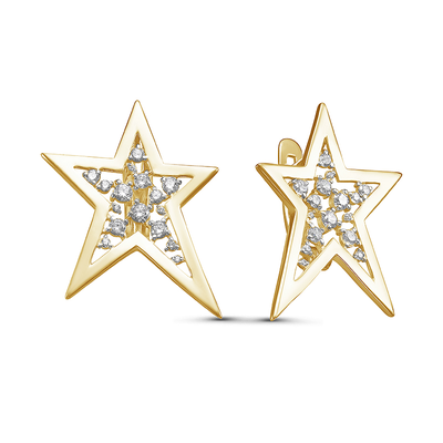 Серьги арт.с127153пзл 2,92г